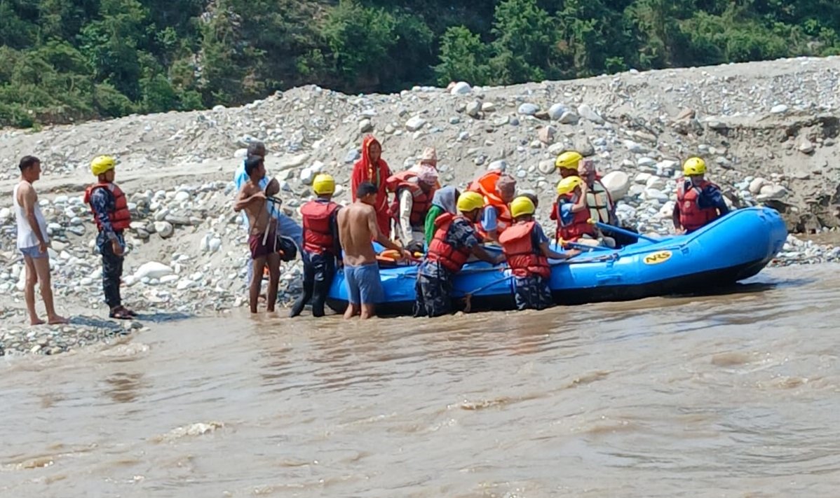 11 Rescued From Seti River in Dipayal Silgadi Municipality