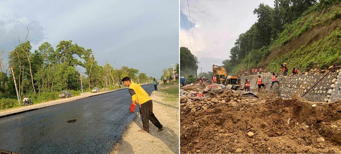 बुटवल–नारायणगढ सडक : म्याद थप्या थप्यै, काम उस्तै सुस्त