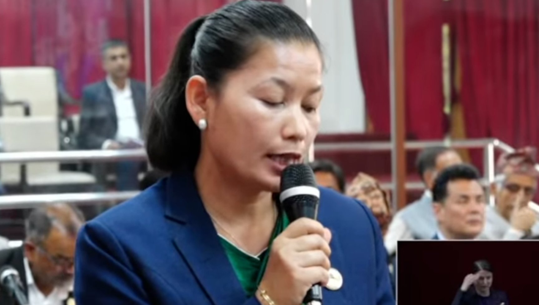 National Assembly Whip Roshani Meche Demands Permanent Armed Police Camp in Susta