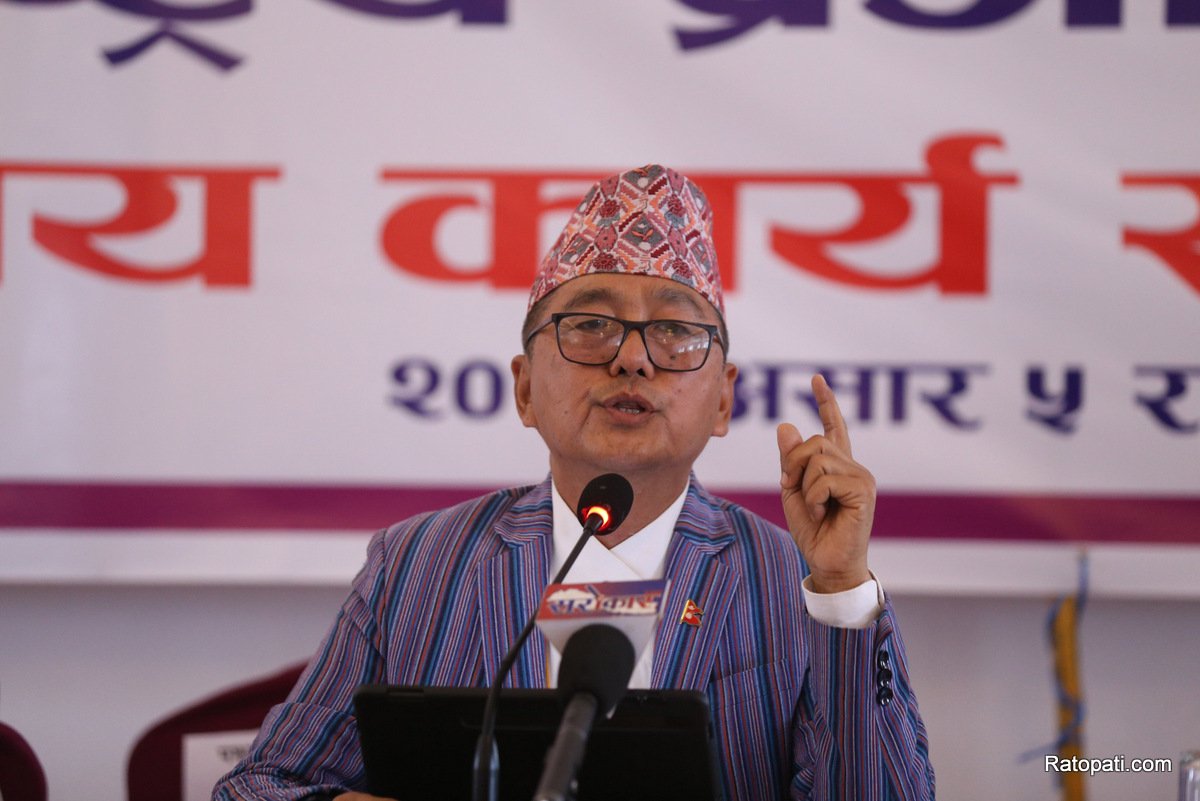 Rastriya Prajatantra Party Chairman Lingden Accuses Defectors of Staging a 'Drama'