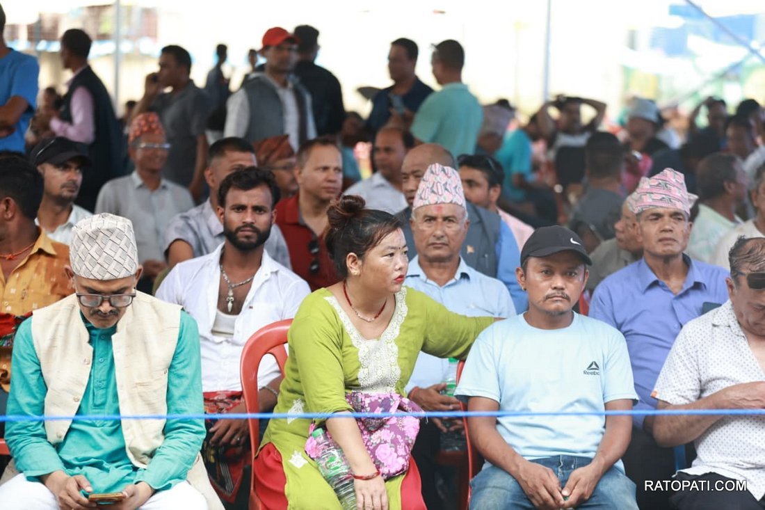 रास्वपा महाधिवेशनमा आउन थाले नेता कार्यकर्ता, तस्बिरहरू