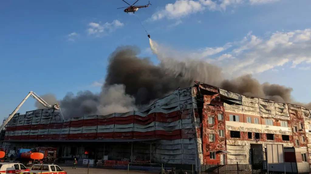 Russia's Missile and Drone Attacks Kill Eight in Ukraine, Kyiv Claims Retaliation