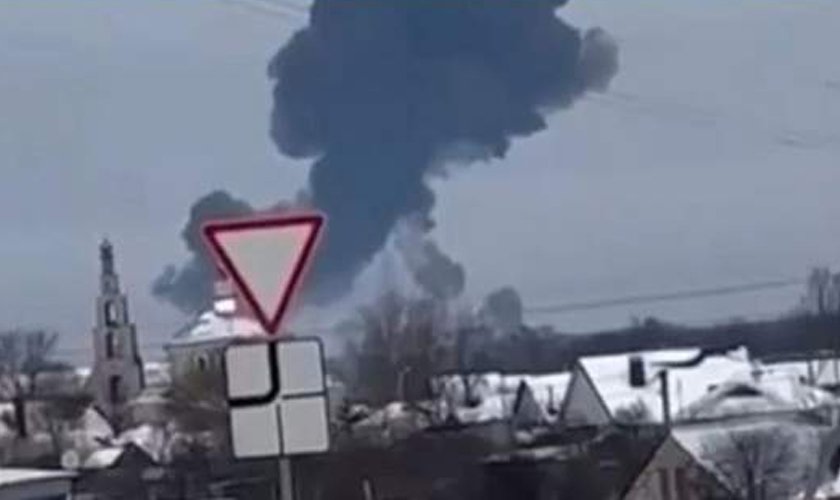 युक्रेन नजिक रुसी विमान दुर्घटना, ६५ जनाको मृत्यु