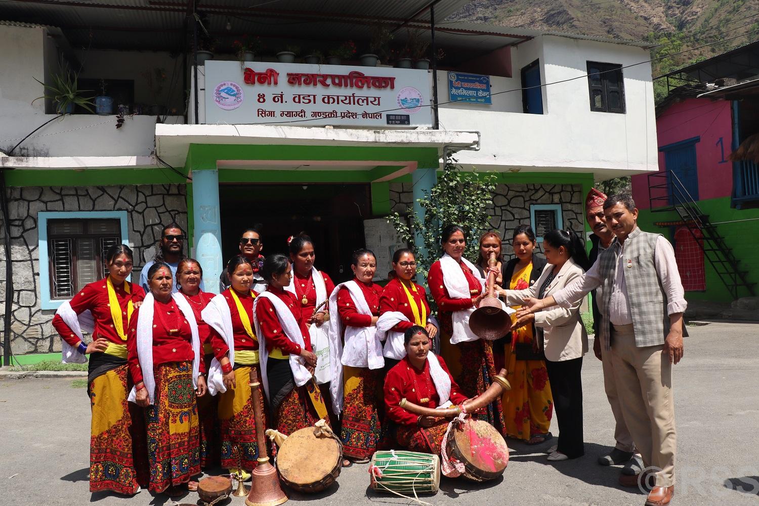महिलालाई आयआर्जनमा जोड्न पञ्चेबाजा तालिम