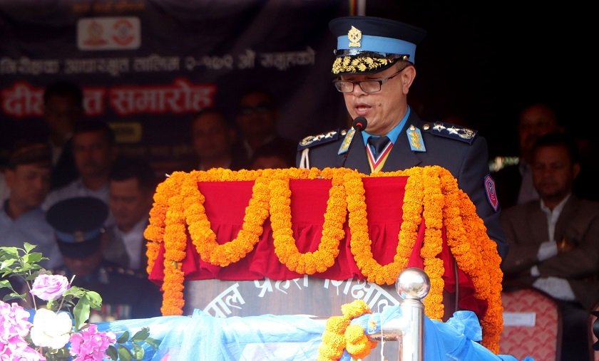   तीन सय ७७ प्रहरी सहायक निरीक्षक दीक्षित