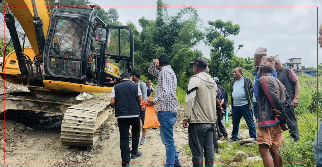   भगवती–बेगखोला सडक स्तरोन्नति सुरु