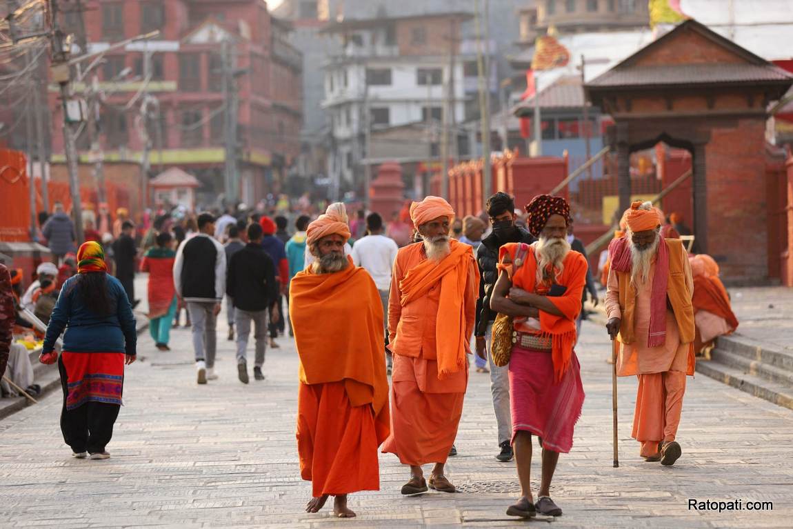 महाशिवरात्रिका लागि पशुपतिमा आउन थाले साधु सन्त (फोटोफिचर)