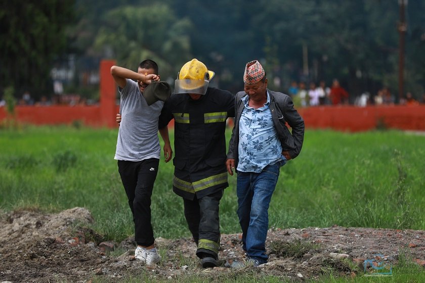 safety drill- Nepal Photo Library10