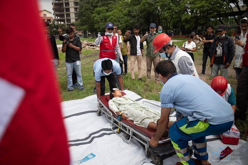 safety drill- Nepal Photo Library1