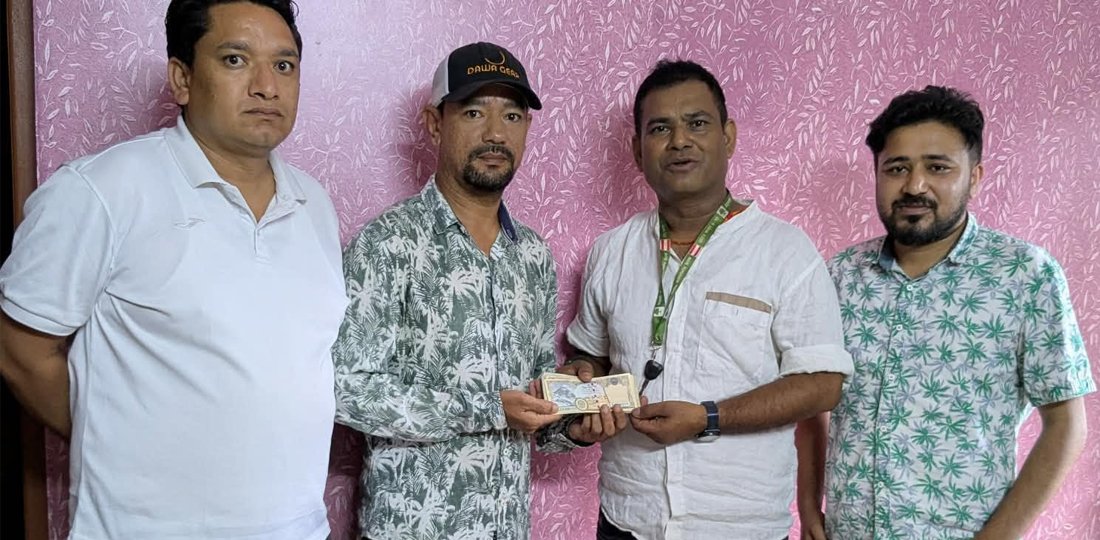 नाबालक संविदको उपचारका लागि आर्थिक सहयोग