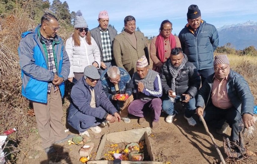 शैलुङमा कविता यात्रा सम्पन्न, ‘स्रष्टा घर’ बनाइने