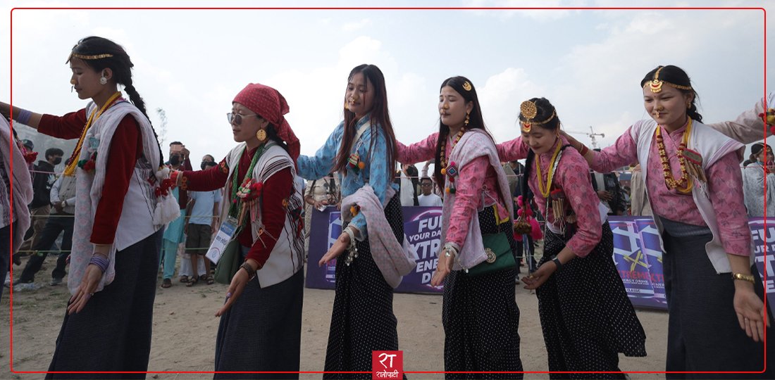 टुँडिखेलमा साकेला नाच, तस्बिरमा हेर्नुहोस्