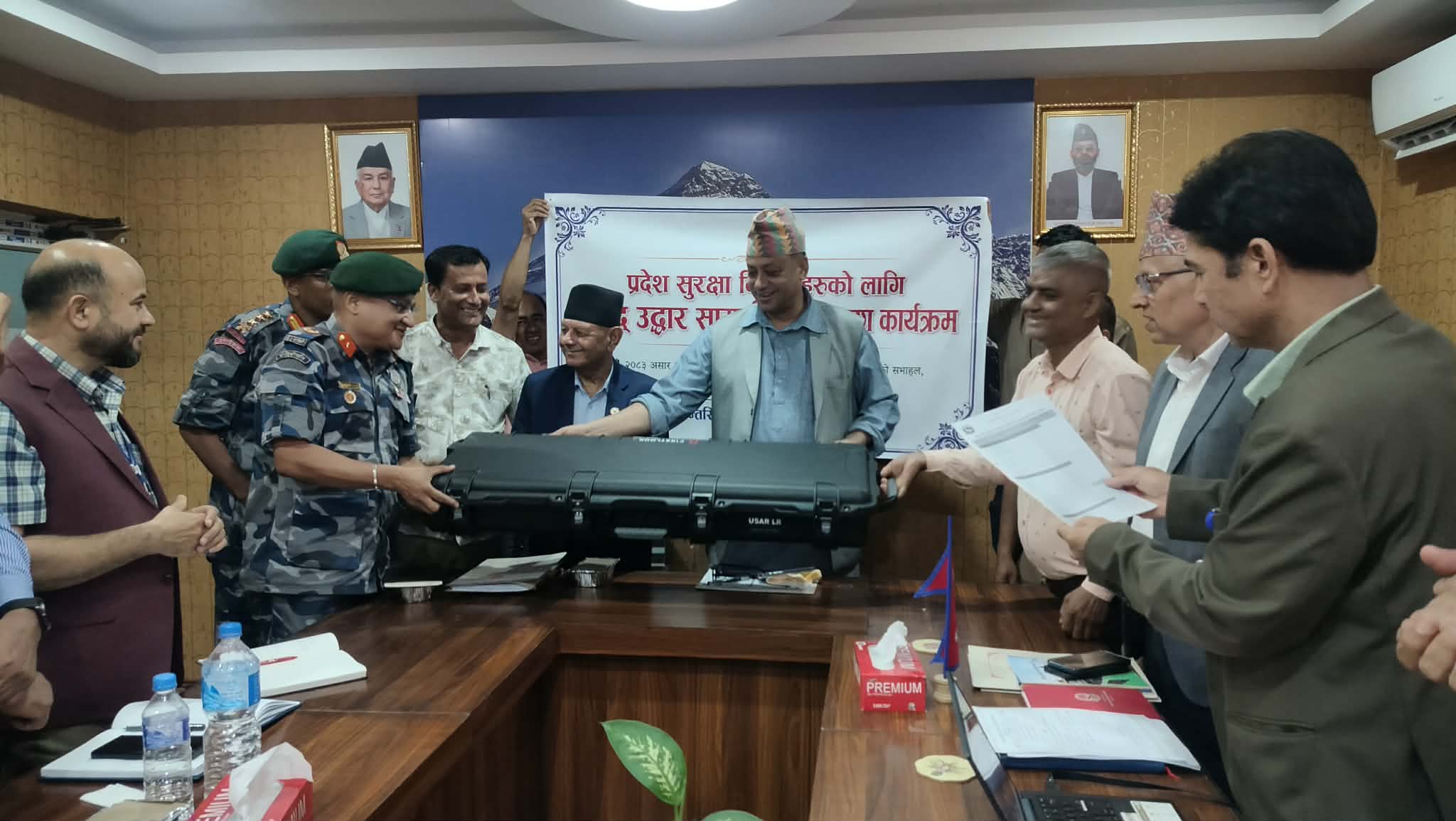 मनसुनजन्य विपद्अघि बागमती सरकार सक्रिय :  राहत सामग्री भण्डारण, सुरक्षा संयन्त्र ‘हाई अलर्ट’
