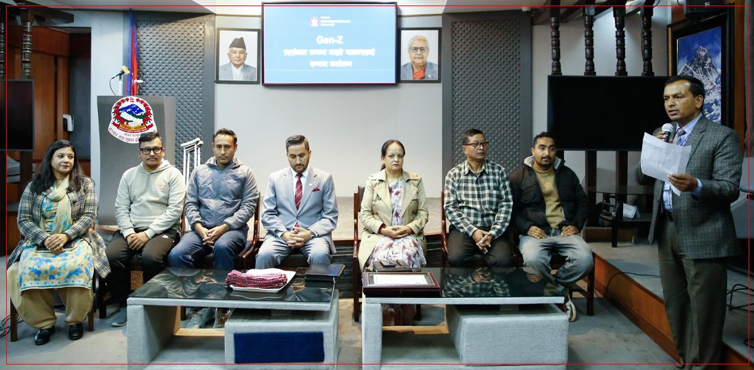   जेनजी आन्दोलनमा घाइते चार जना पत्रकारलाई सरकारले गर्‍याे नगदसहित सम्मान