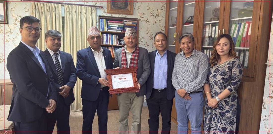   पर्यटन विकासमा उत्कृष्ट कार्य गरेबापत अपिहिमाल गाउँपालिका सम्मानित