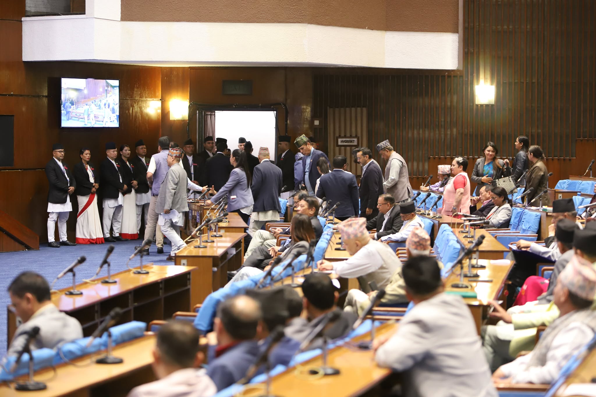   रास्वपा र राप्रपाद्वारा प्रतिनिधिसभा बैठक बहिस्कार