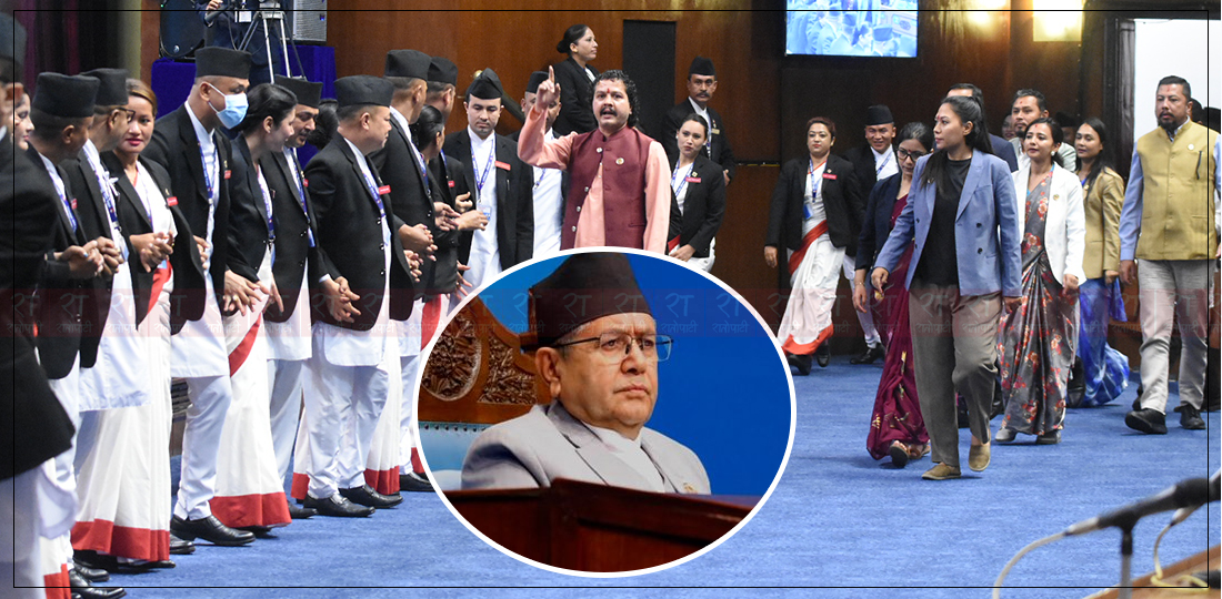 प्रतिपक्षीको विरोधकै बिच प्रतिनिधिसभा सञ्चालन, ‘रेफ्री’को भूमिकाका सभामुखमाथि प्रश्न