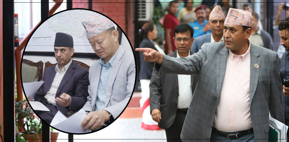   ‘कुलिङ किर्ते’मा शंकाको सुई पाण्डेयतिर, सिंहदरबारमा मुख छोप्दै दौडिएका थिए
