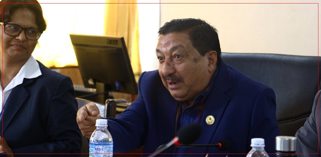   पैसा खाएको छ भने थुनेर हुँदैन, पैसा तिर्न लगाउनुपर्छ : सभापति चालिसे