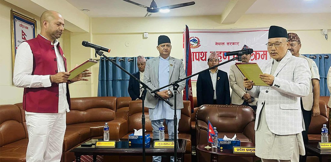 लुम्बिनी मन्त्रिपरिषद्ले पायो पूर्णता, अवसर कुरेर बसेका पाण्डे चौथो पटक मन्त्री