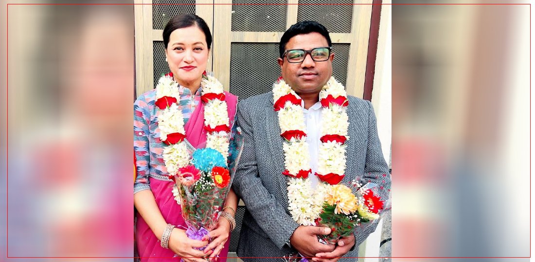   सन्तोष परियारले गरे विवाह