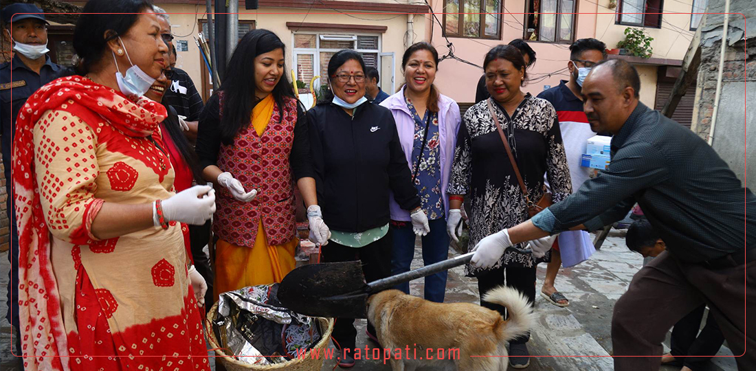 काठमाडौँ महानगरपालिकाको विशेष सरसफाइ कार्यक्रम, तस्बिरहरू हेर्नुहोस्