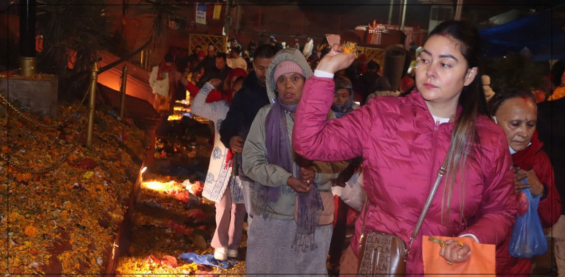   पशुपति क्षेत्रमा शतबीज छर्नेको घुइँचो, तस्बिरमा हेर्नुहोस्
