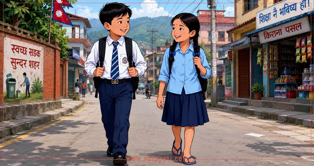नेपालको विद्यालय शिक्षा: निजीमा छोरा पढ्छन्, सामुदायिक छोरीले धान्छन्