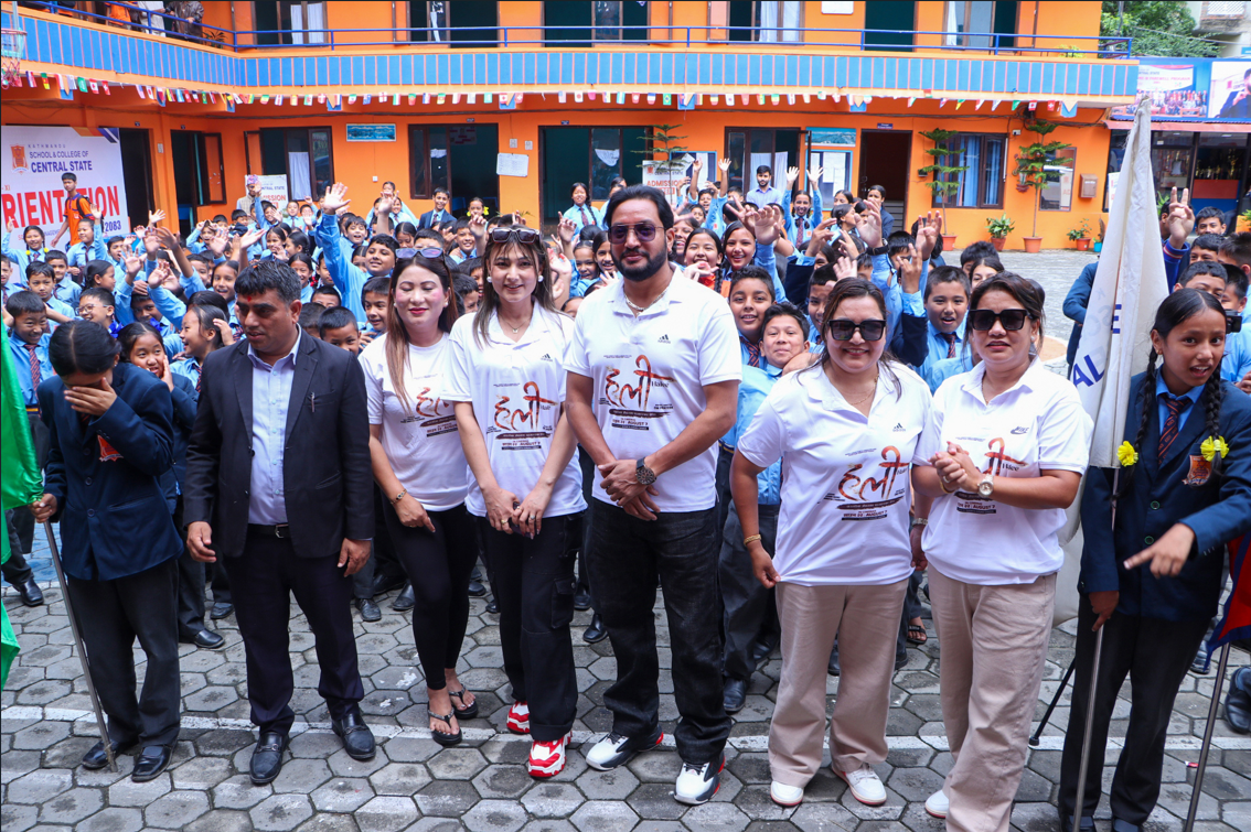 Film 'Hali' Cast Promotes in Schools and Colleges
