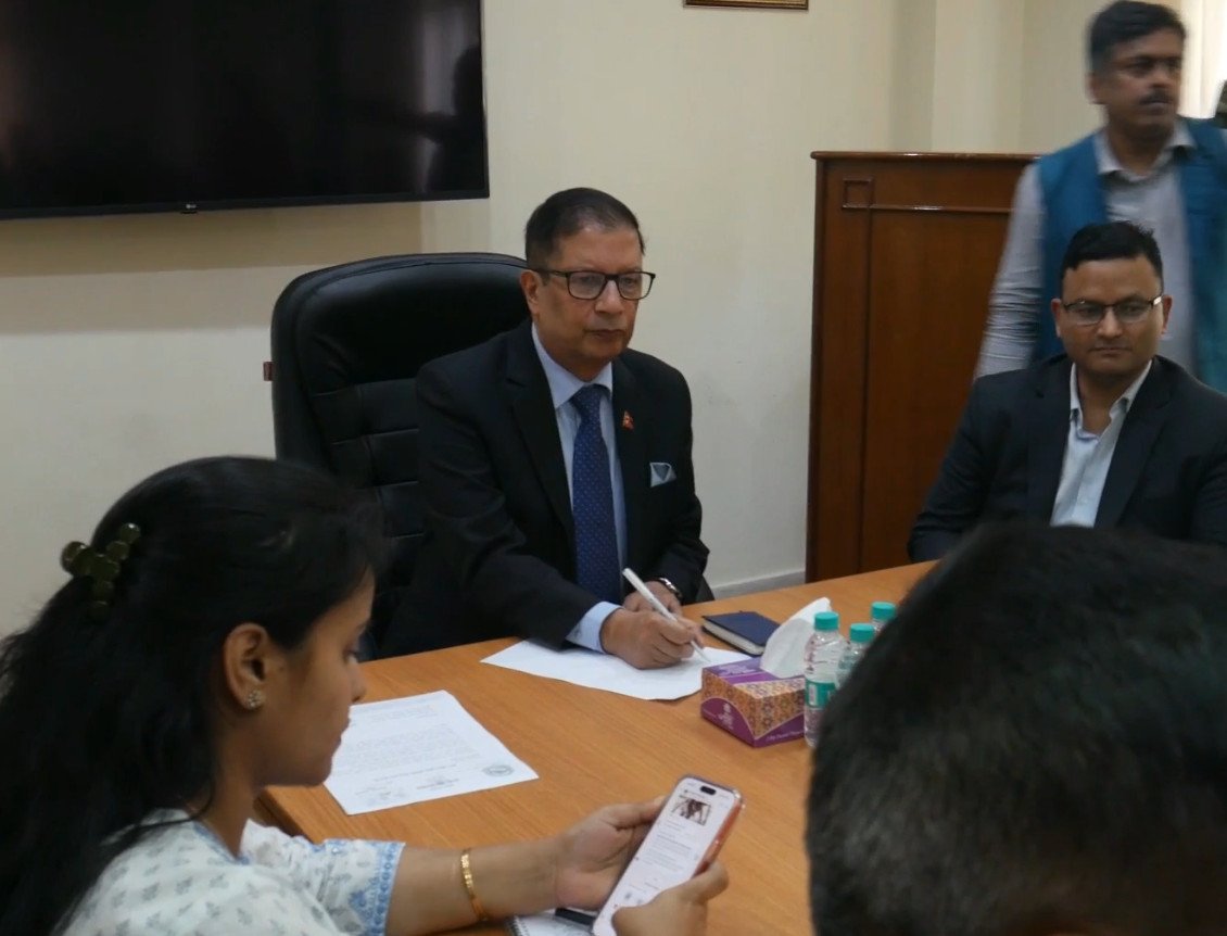   जेनजी आन्दोलनको क्षतिपूर्ति : दिल्लीस्थित दूतावासद्वारा पुनर्निर्माण कोषमा सहयोग गर्न आह्वान