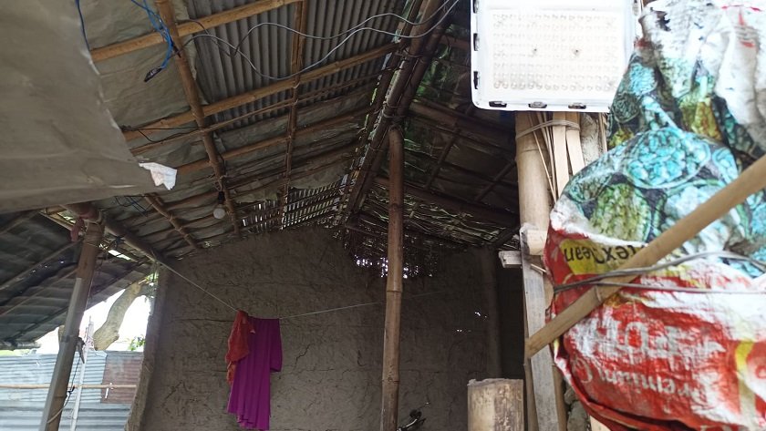 मृतक शान्तिदेवकीको घर