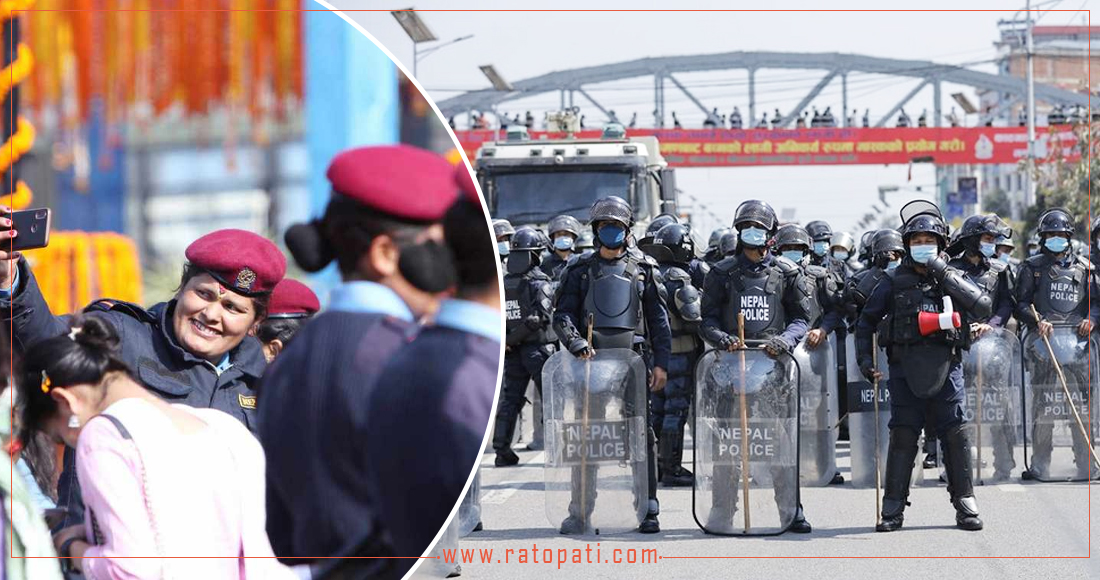 पशुपतिनाथ क्षेत्रमा एसपीको नेतृत्वमा ४ हजार प्रहरी परिचालन गरिँदै