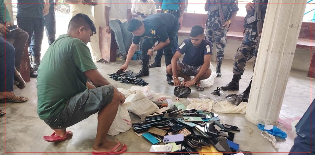 Parents Complain After Confiscated Mobile Phones Destroyed in Siraha