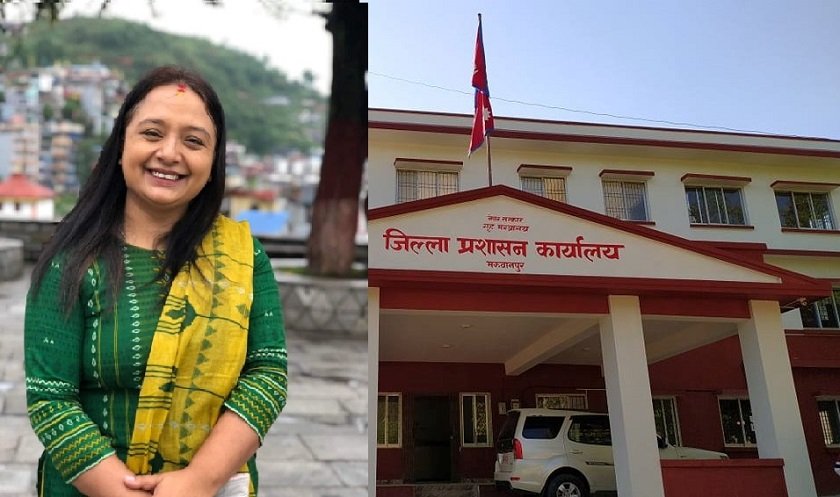 मकवानपुरकी सीडीओद्वारा पत्रकारलाई फोटो र भिडियो खिच्न रोक