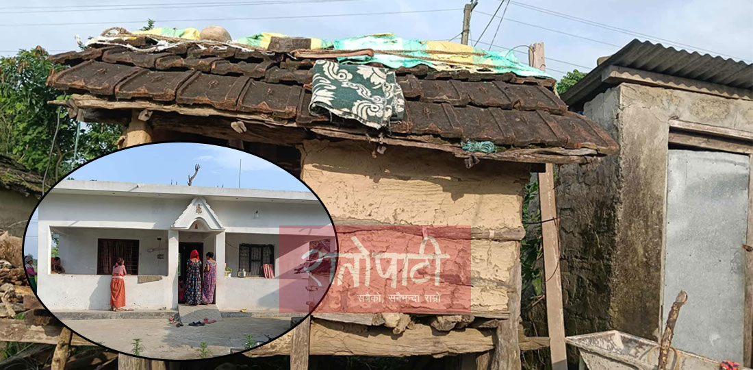   पक्की घर छाडेर छाउगोठमा बास, सर्पले डस्दा मृत्यु