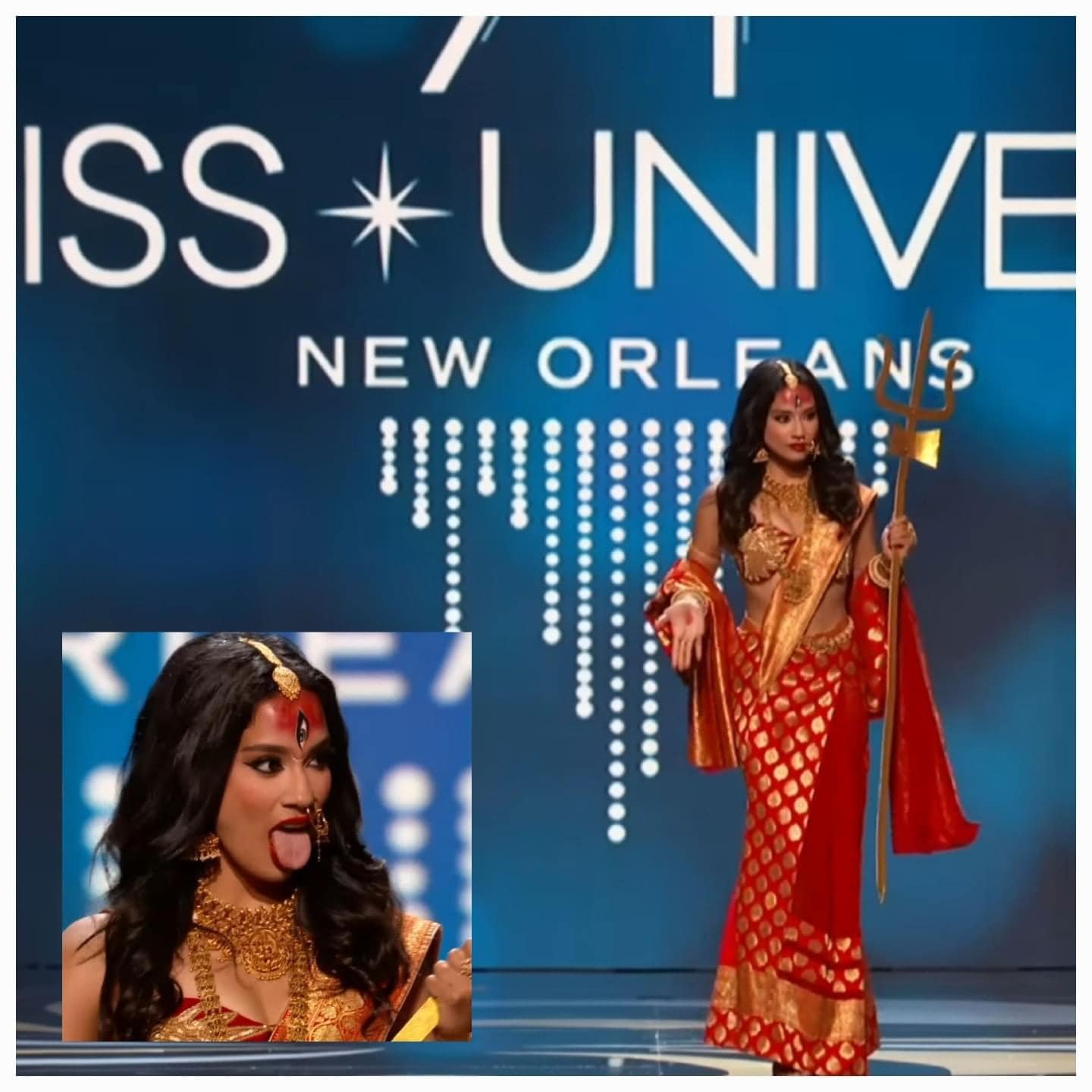 अमेरिकामा आयोजित मिस युनिभर्सको प्रतियोगितामा सोफियाको ‘देवी अवतार’