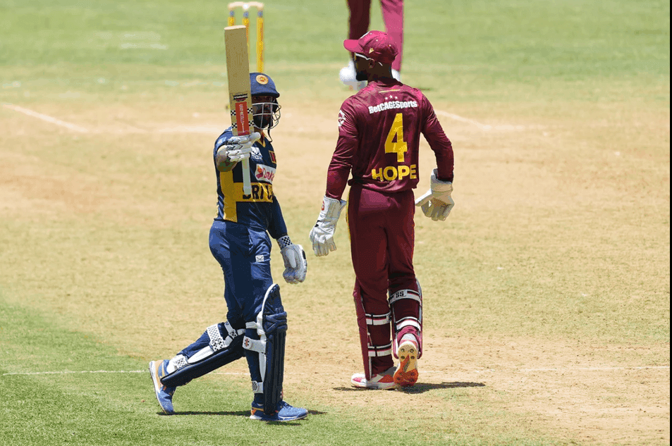 Sri Lanka Defeats West Indies by 41 Runs in First ODI
