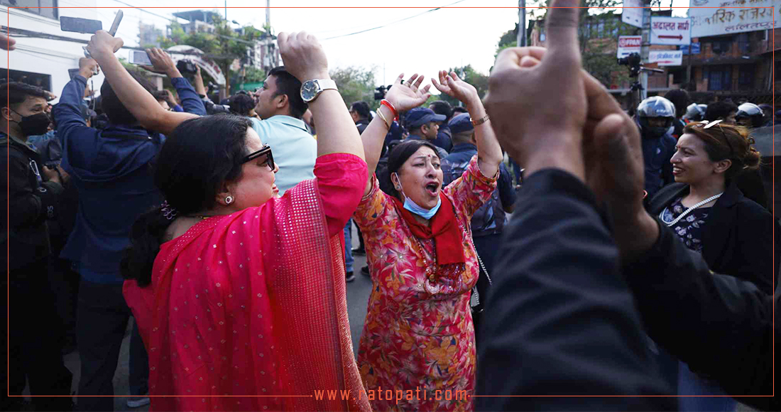 सन्दीपले सफाइ पाएपछि समर्थकको खुसीयाली, तस्बिरहरू