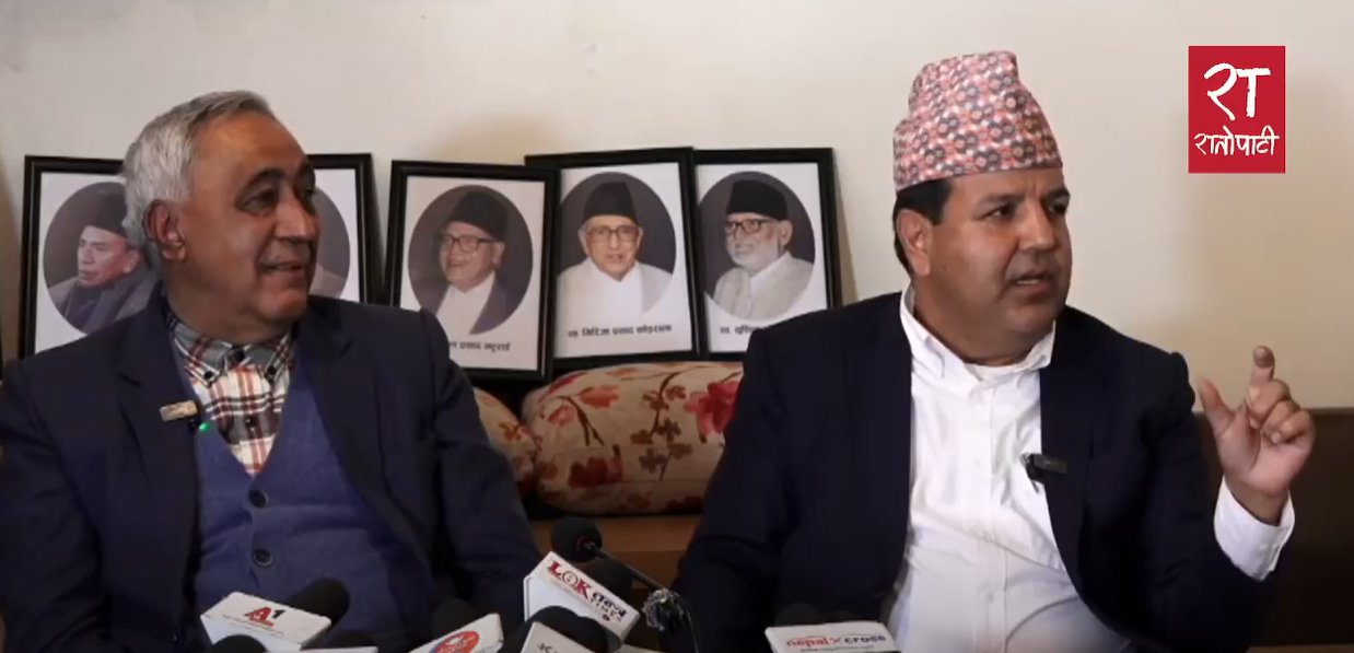   विभाजनको सङ्घारमा रहेको कांग्रेस जोगाउन भण्डारी र शर्माको अभियान