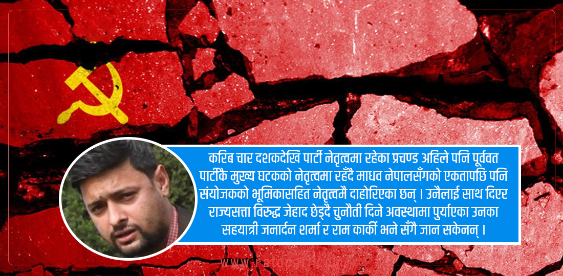   माओवादी विभाजनको अन्तर्य र नयाँ ध्रुवीकरणको आवश्यकता