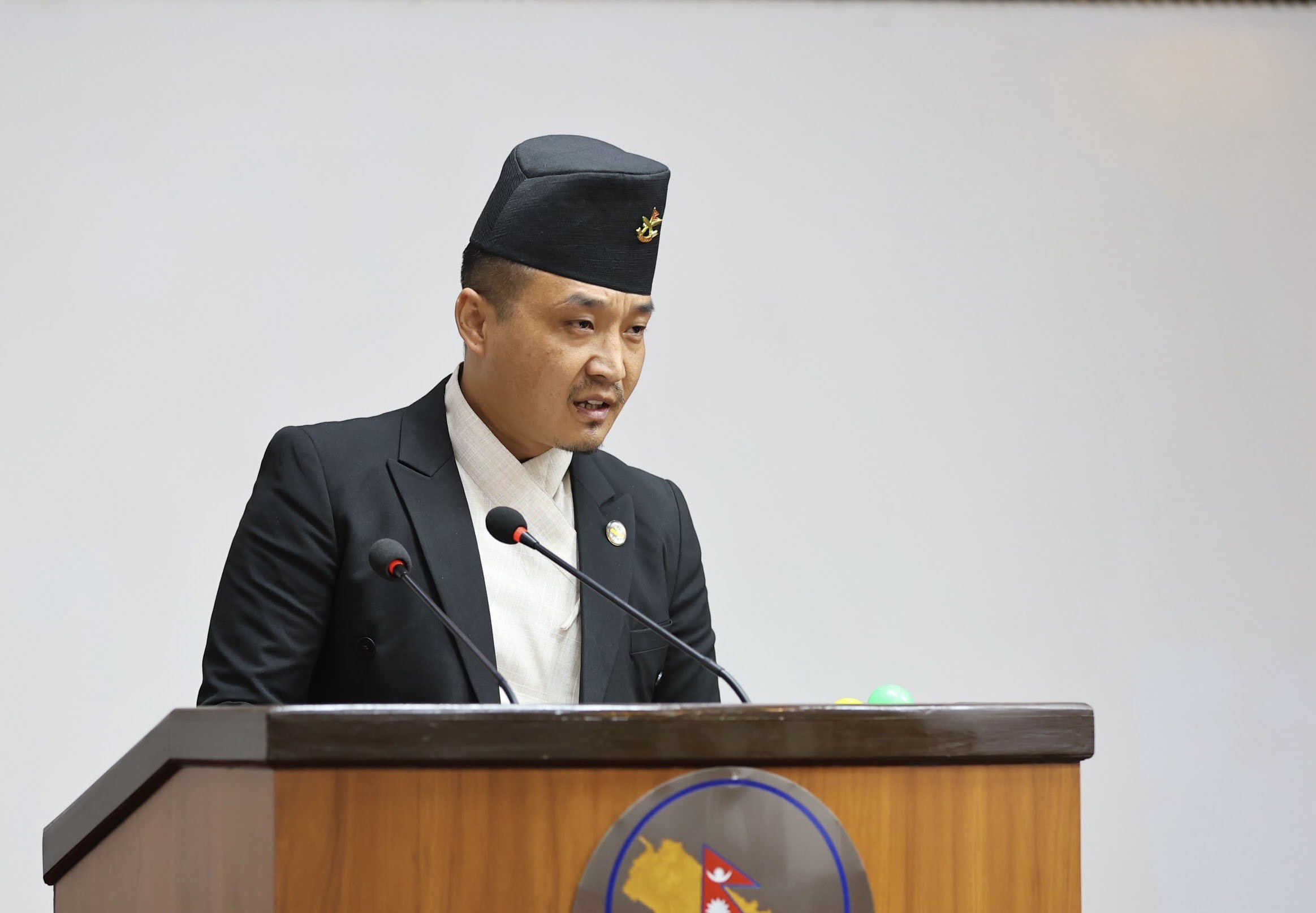 Home Minister Sudhan Gurung Pledges Sustainable Peace and Good Governance