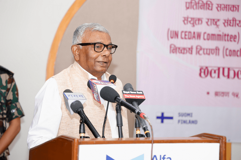 सिड समितिले नेपाललाई दिएको सुझाव कार्यान्वयन गर्न सरकार प्रतिबद्ध छ : मन्त्री सुडी