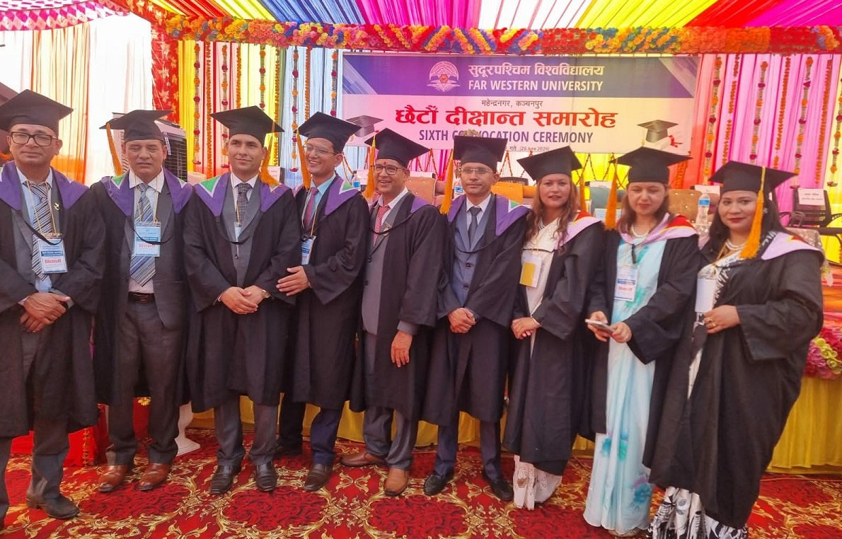 Far-Western University Holds Sixth Convocation Ceremony