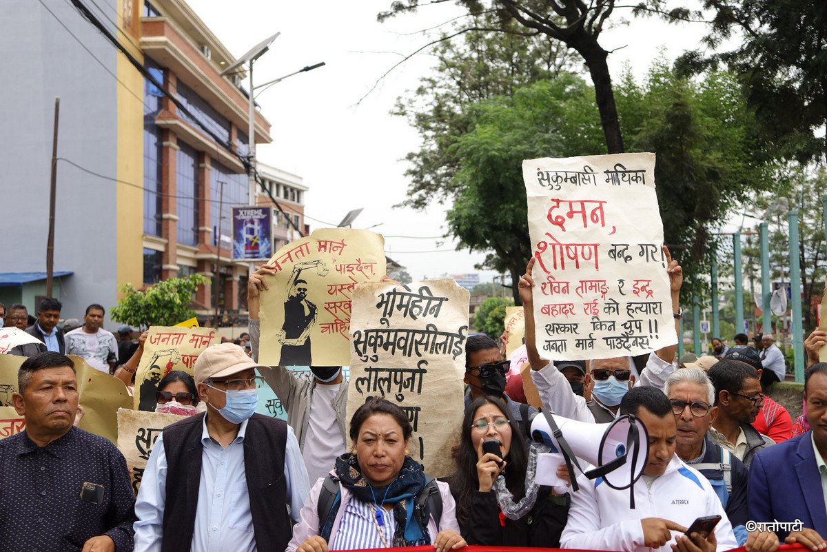 sukumbasi protest (7)
