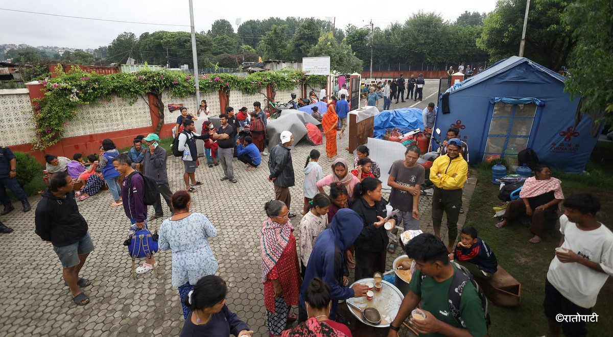 Kirtipur Holding Center Flooded, Residents to be Relocated