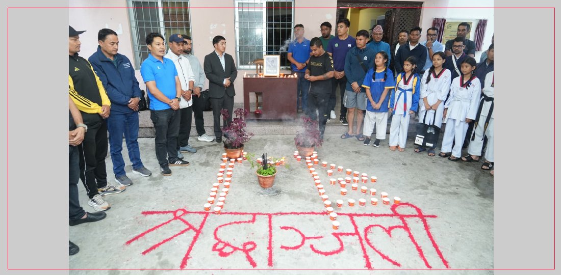   क्रिकेटर सुलभप्रति श्रद्धाञ्जली अर्पण