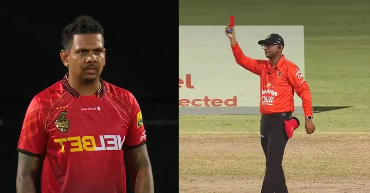 Sunil-Narine-gets-red-card-in-CPL-2023