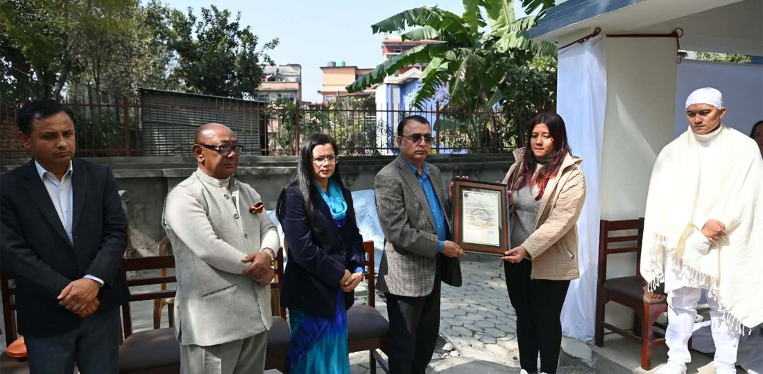  वरिष्ठ अभिनेता थापाको योगदान भावी पुस्ताको लागि प्रेरणाको स्रोत : राष्ट्रपति