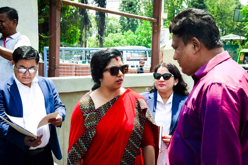   निर्माणाधीन सडक अनुगमनमा उपमेयर डङ्गोल : प्राविधिक प्रतिवेदन पेस गर्न निर्देशन
