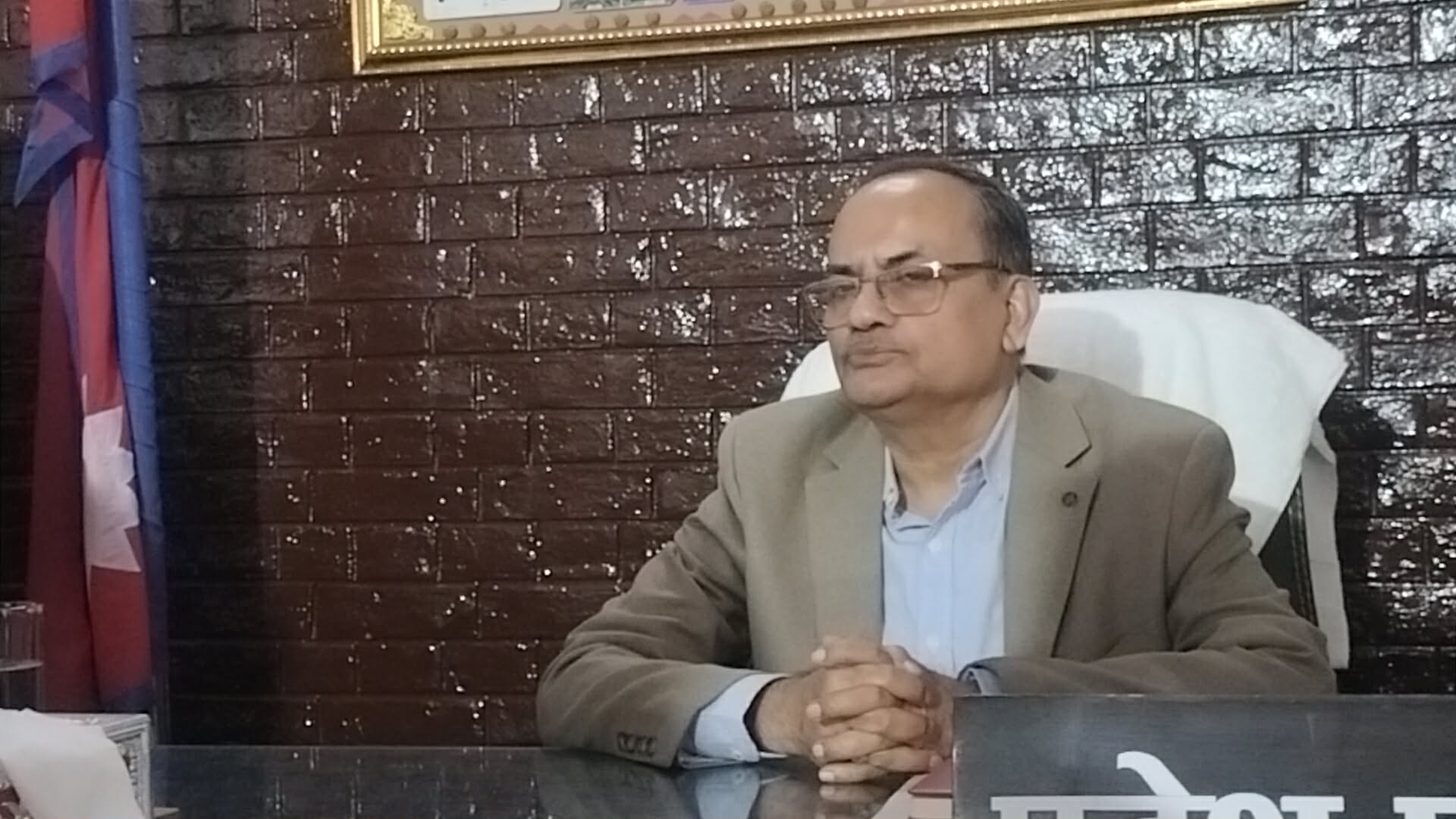   मधेश प्रदेशका नवनियुक्त प्रमुख कर्णद्वारा पदभार ग्रहण